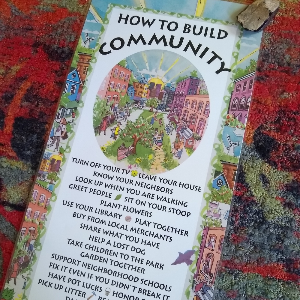 3 for $25! How to Build Community poster